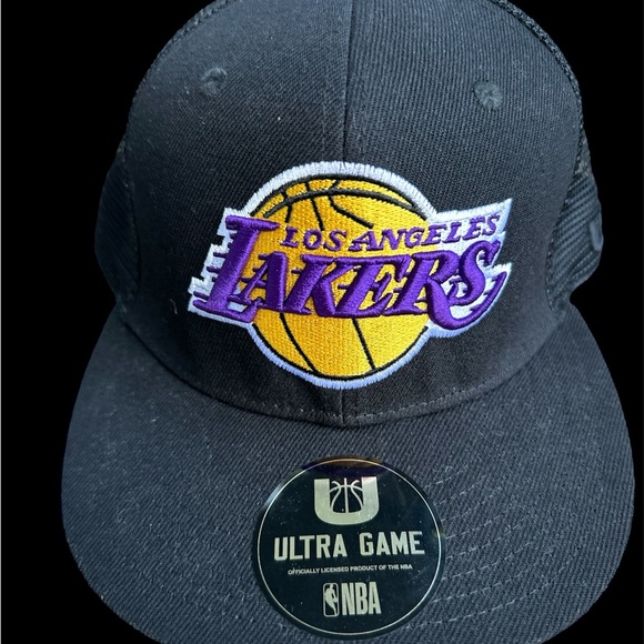 Los Angeles Lakers Ultra Game Official License One Size Men/Women Hat Brand New - Picture 3 of 16